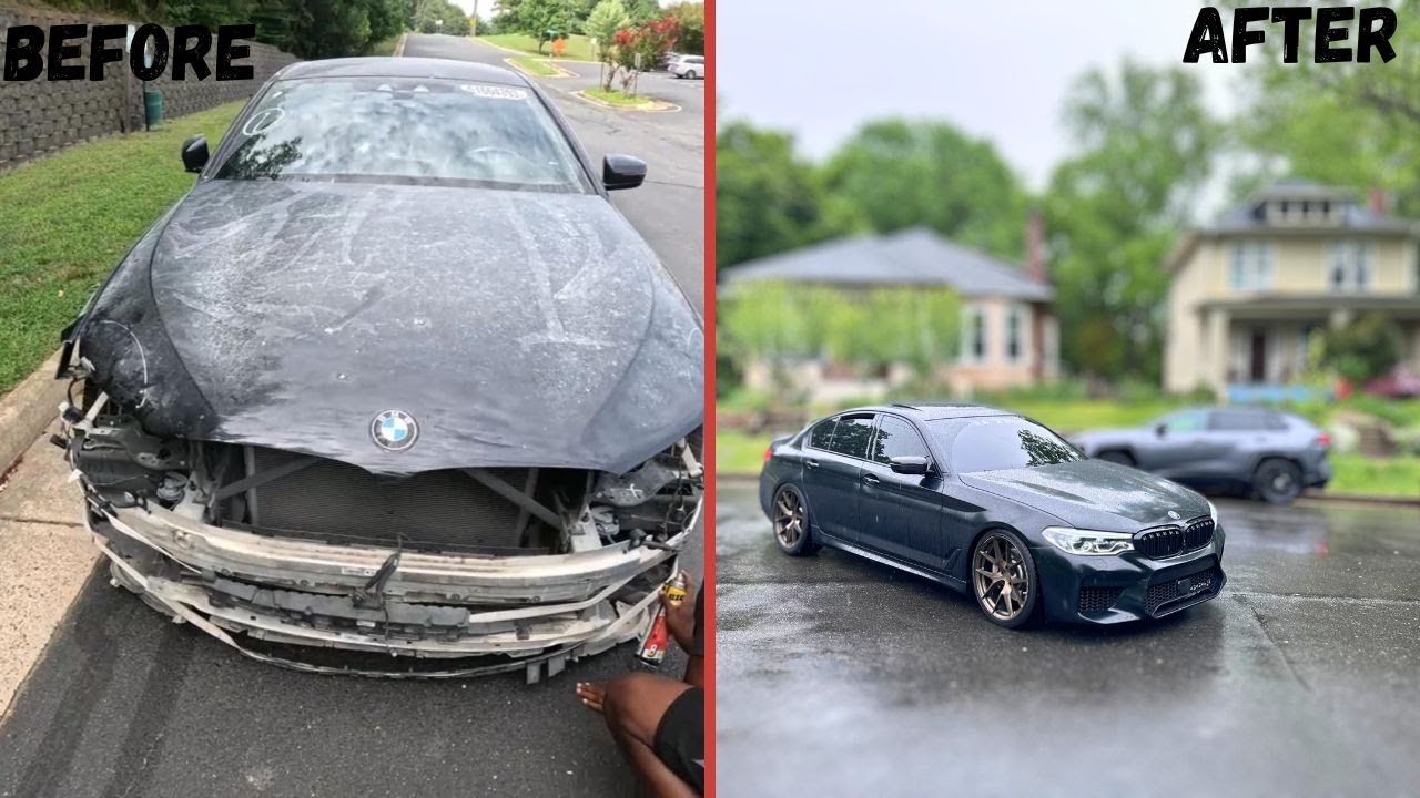 Transforming a bmw 540i G30 in 15 Minutes