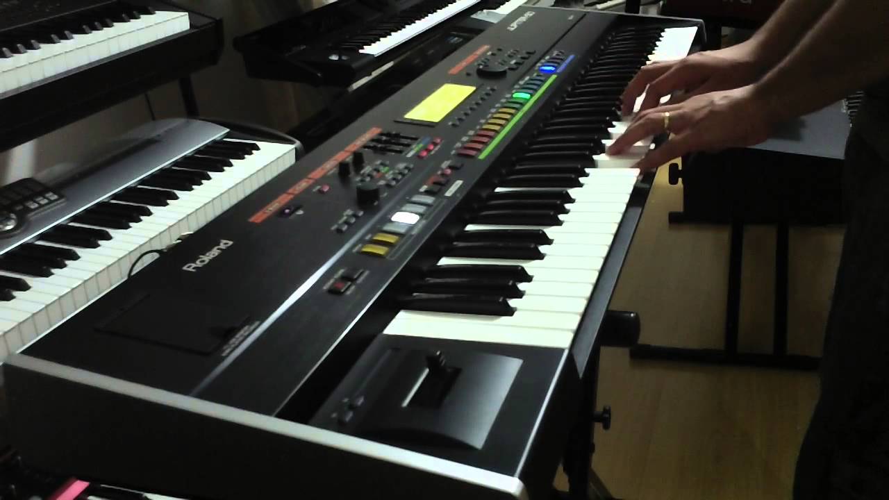 ROLAND JUPITER 50 , DEMO NA CLASSIC KEYBOARDS