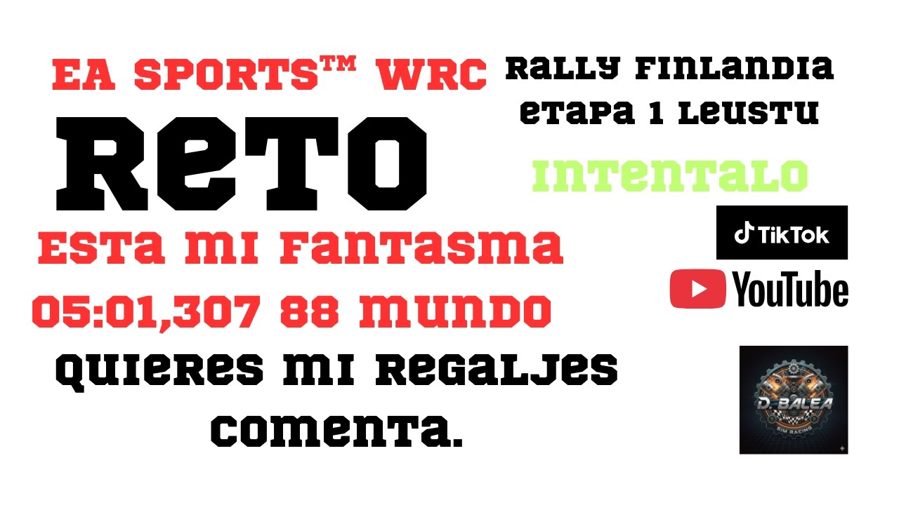 EA SPORTS™ WRC Rali Finlandia Etapa 1 Leustu 88 Mundo