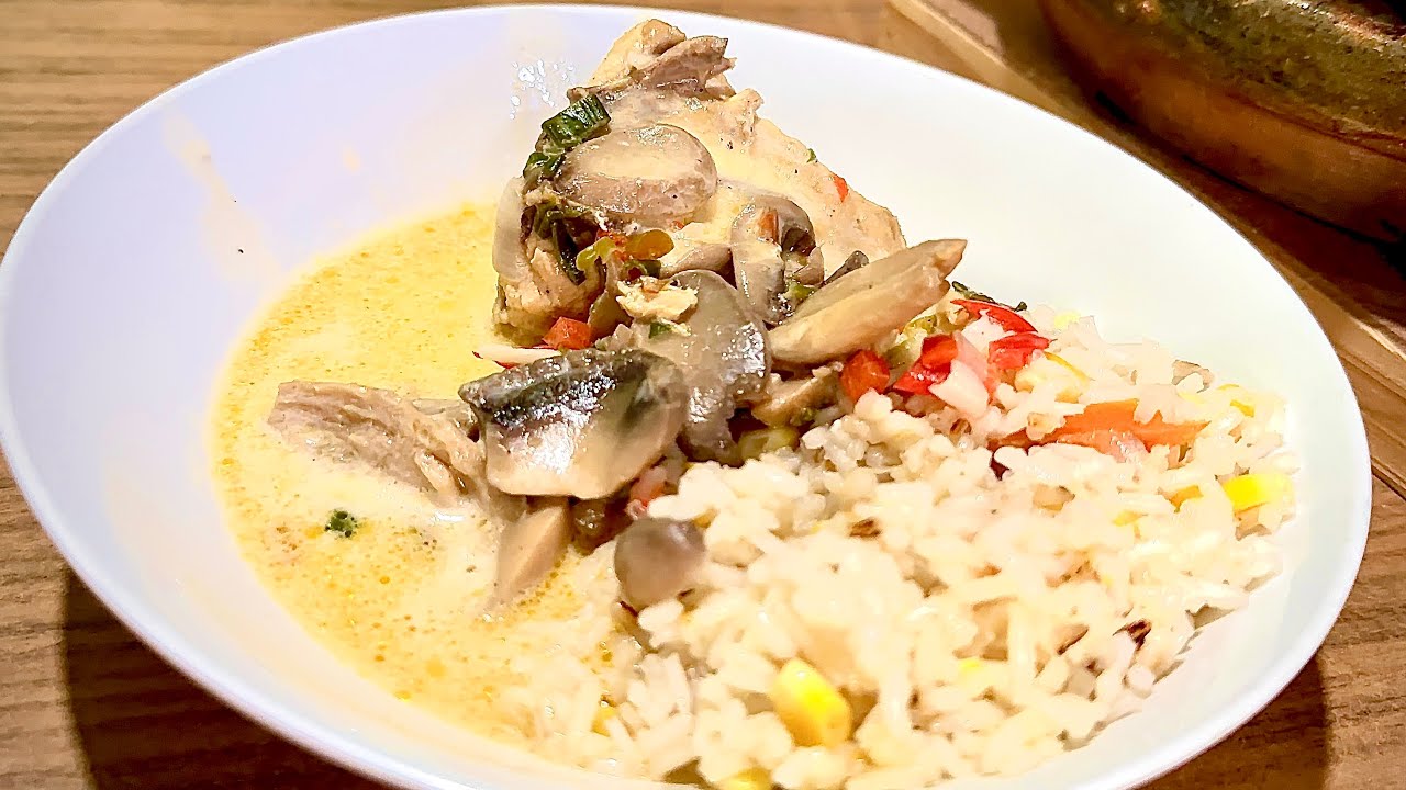 Pollo con Champiñones 🍄 en La Cocina de Mimi | Quetzaltenango Guatemala