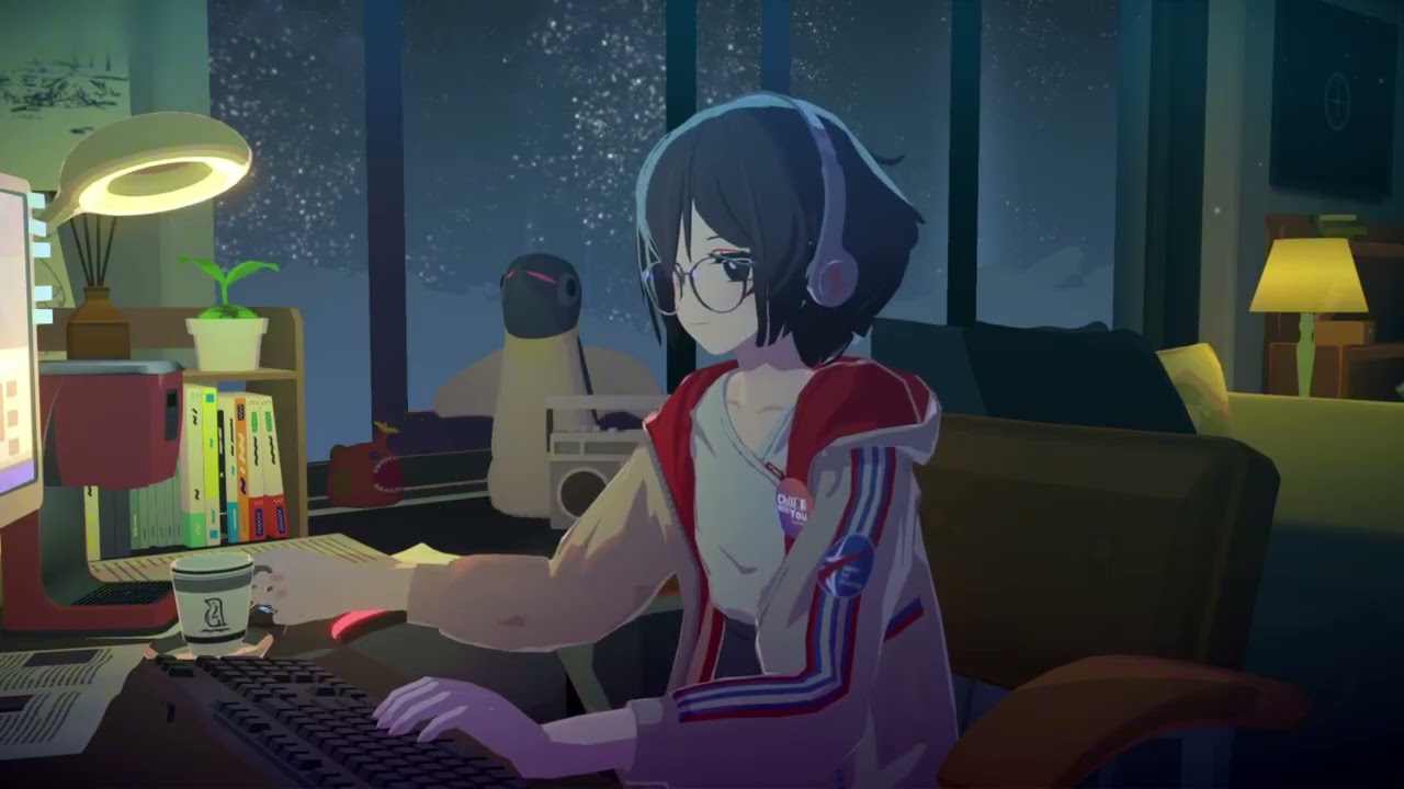lofi hip hop for sleep & deep relaxation 🌙 chilling with satone