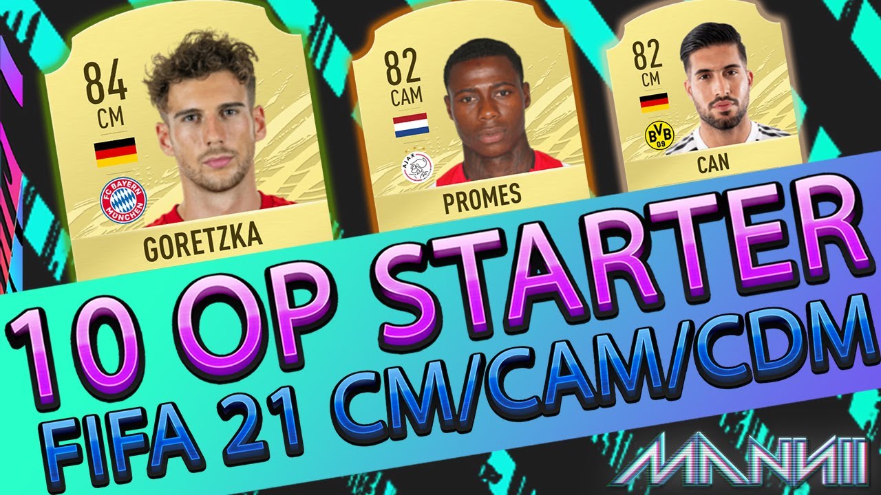 FIFA 21 BEST STARTER PLAYERS - TOP 10 STARTER CENTRAL MIDFIELDERS! #FIFA21