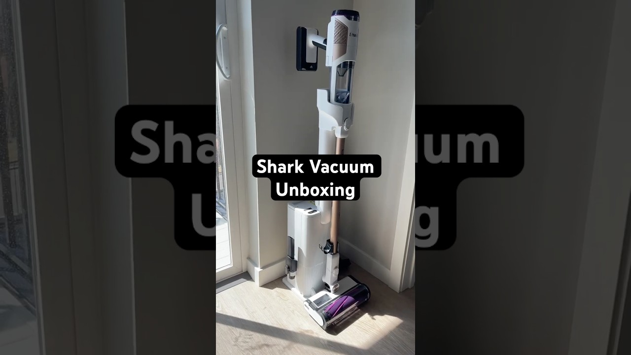 Unbox my new Shark Detect Pro Vacuum with me! ASMR #sharkvacumm #vacuum #cleaning