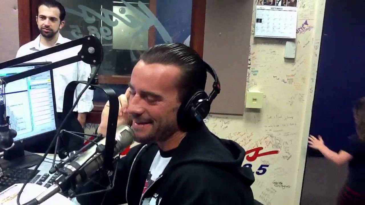 CM Punk on Kiss 98.5 .. Part 2