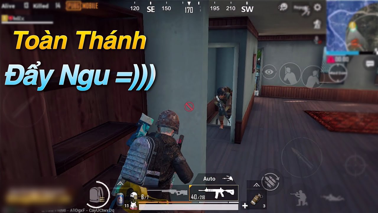 PUBG Mobile | SOLO Squad - Khi Một Trận Có Quá Nhiều Thánh Đẩy Ngu Hay Là 