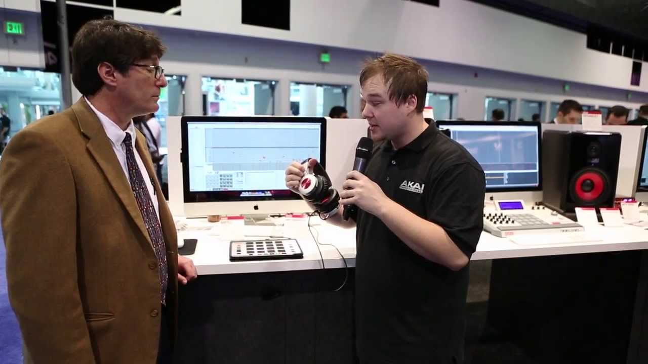 AKAI MPC Element & Essentials System with Headphones - NAMM 2014