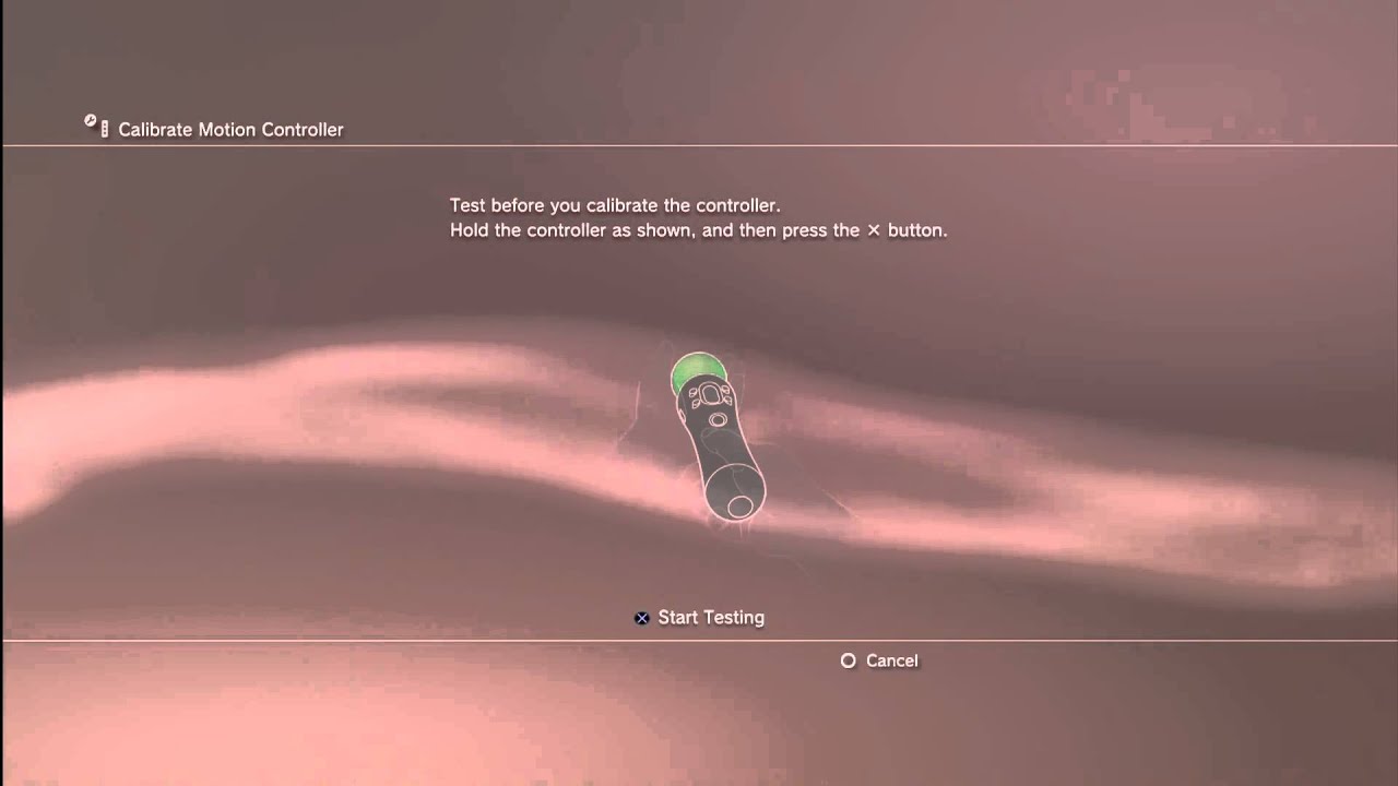 How to Calibrate the PlayStation Move Magnetic Sensor