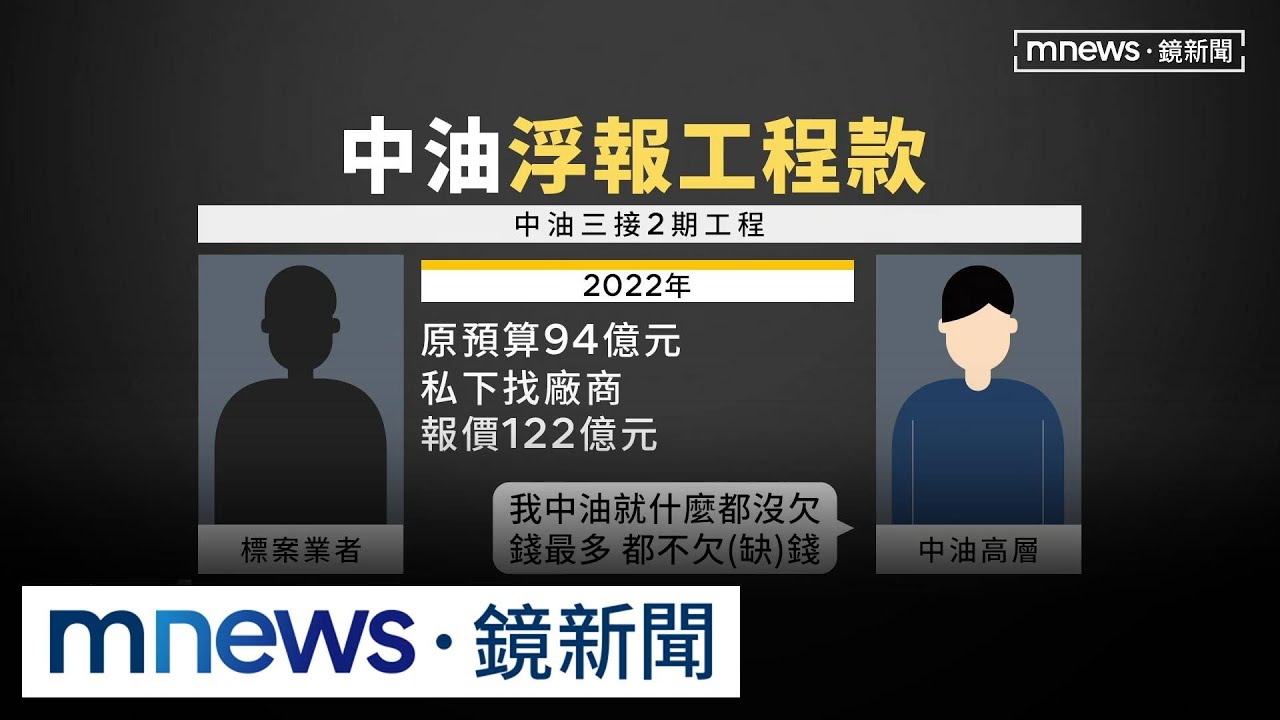 虧不怕？嫌廠商「預算報太低」　中油高層撂話：錢最多｜#鏡新聞