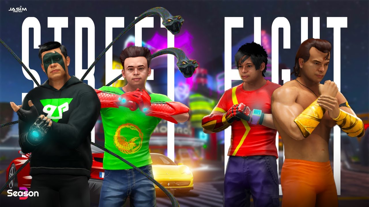 Shiva & Bheem vs Ekans & kicko - Ultimate Street Battle