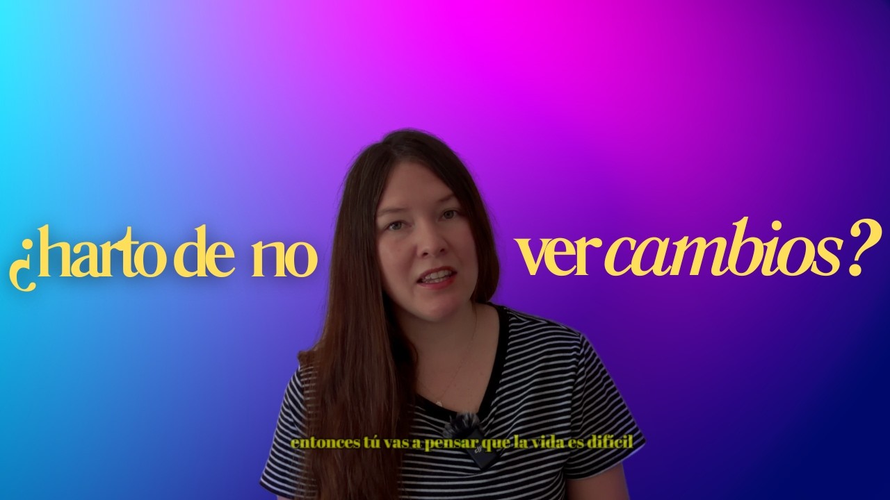 Si estás harto de hacer de todo y no ver cambios, este video es para ti