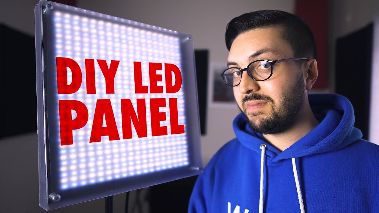 DIY LED PANEL / Kendi Işığını Kendin Yap