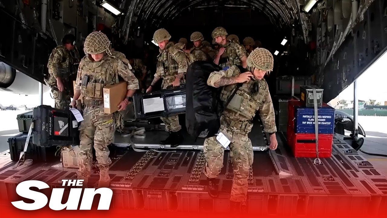 BREAKING: 600-strong UK force arrive in Kabul to evacuate British nationals from Afghanistan