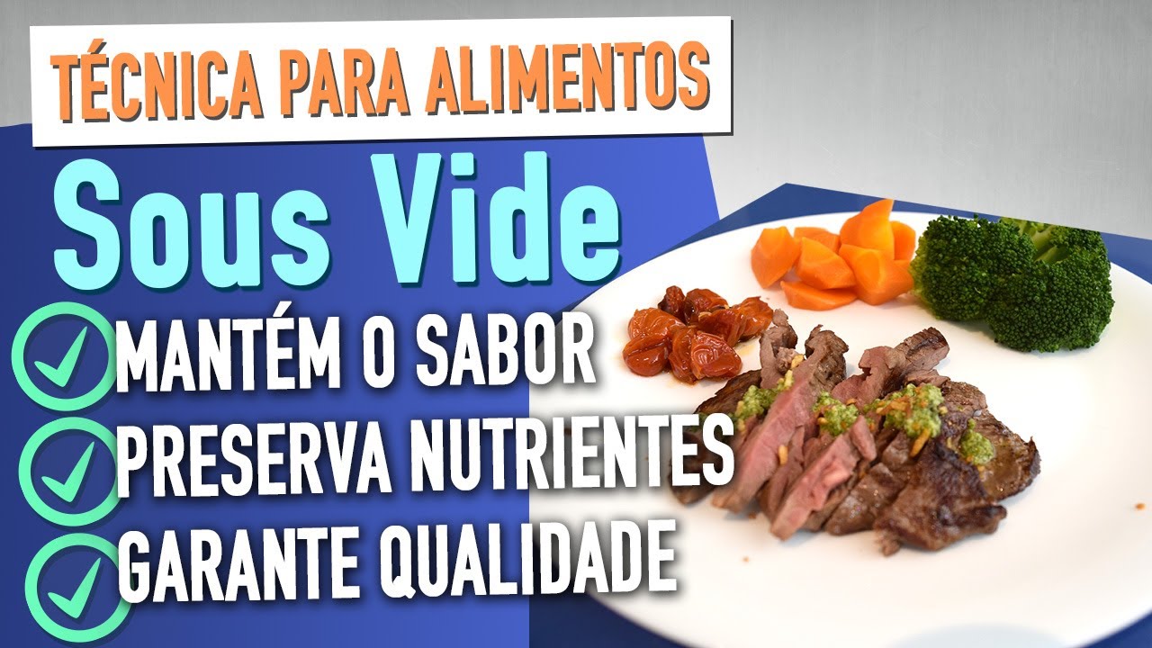 SOUS VIDE - Como preparar a Tecnica de Sous Vide Com Forno COMBINADO, Feat Engefood