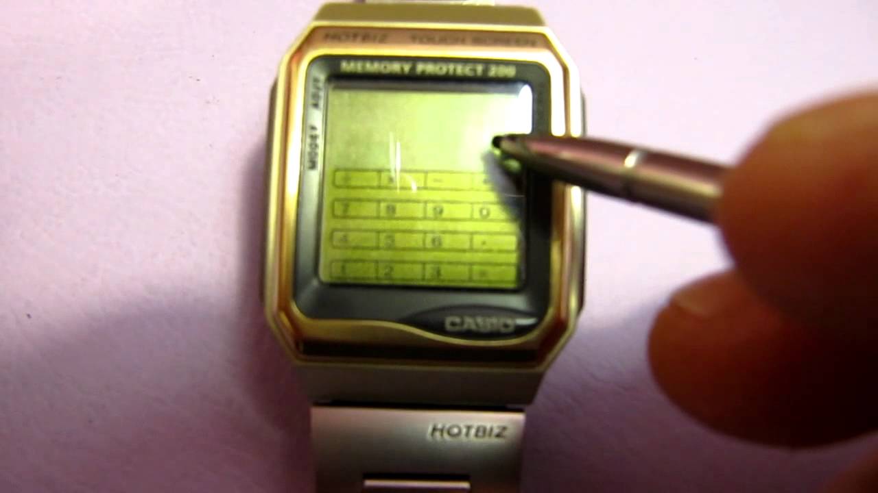 CASIO VDB-3000 / 3100 Touchscreen