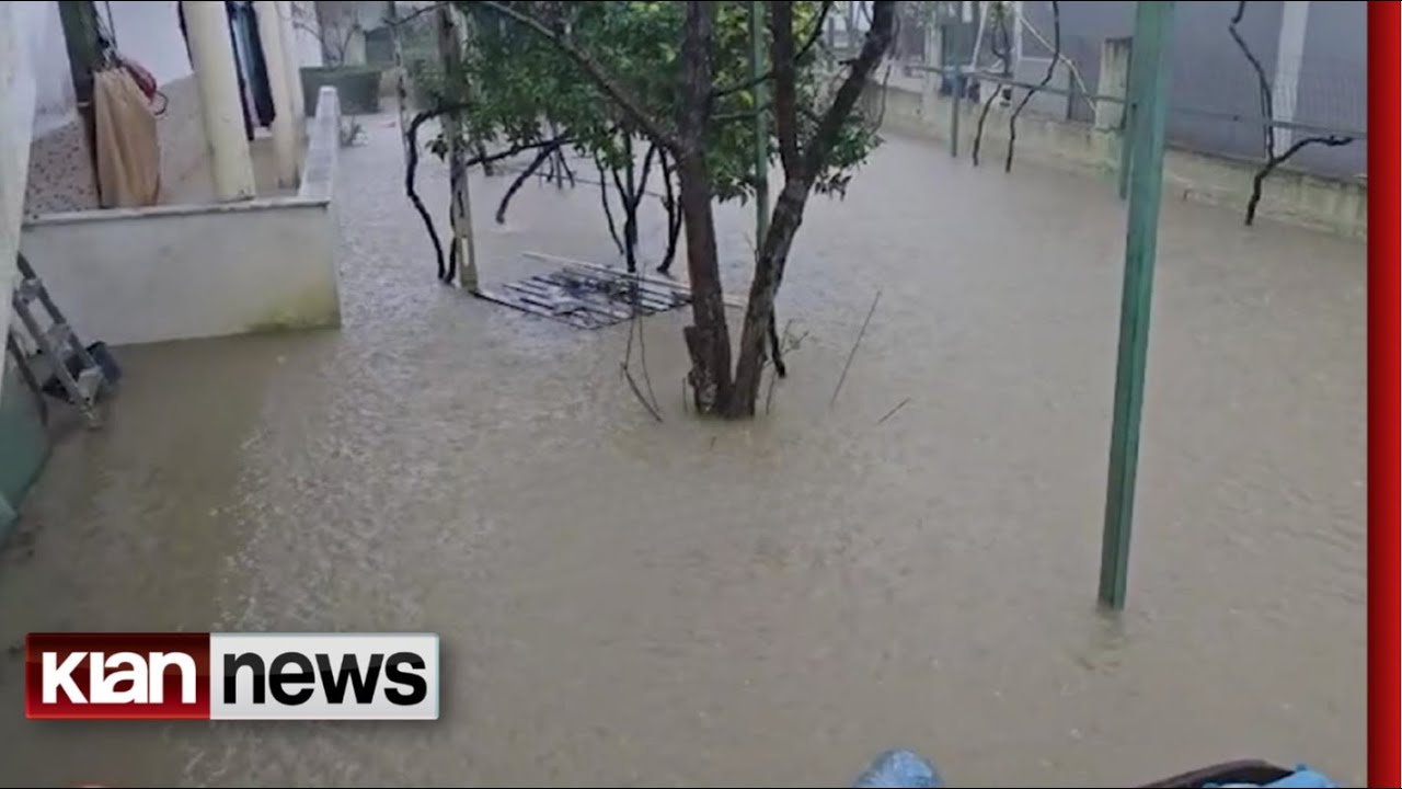 Durrësi nën ujë, reshjet e dendura të shiut paralizojnë qytetin