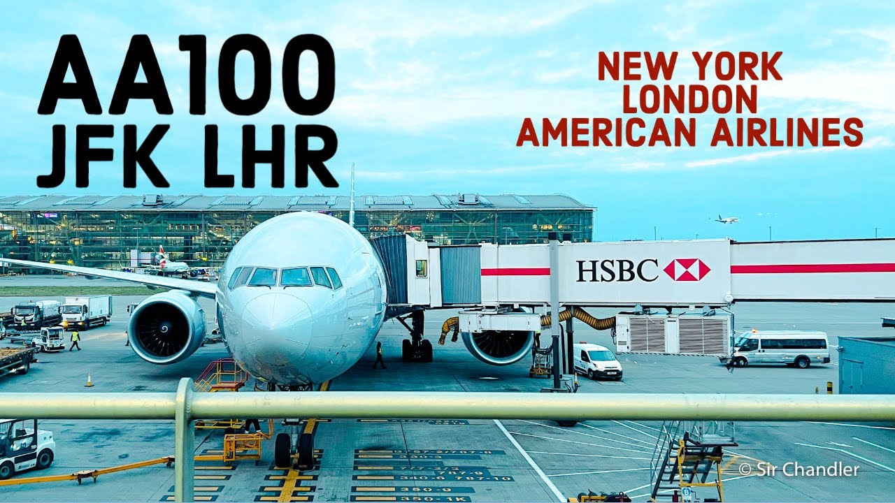 De New York a Londres - Boeing 777 American Airlines 😳 JETLAG!!