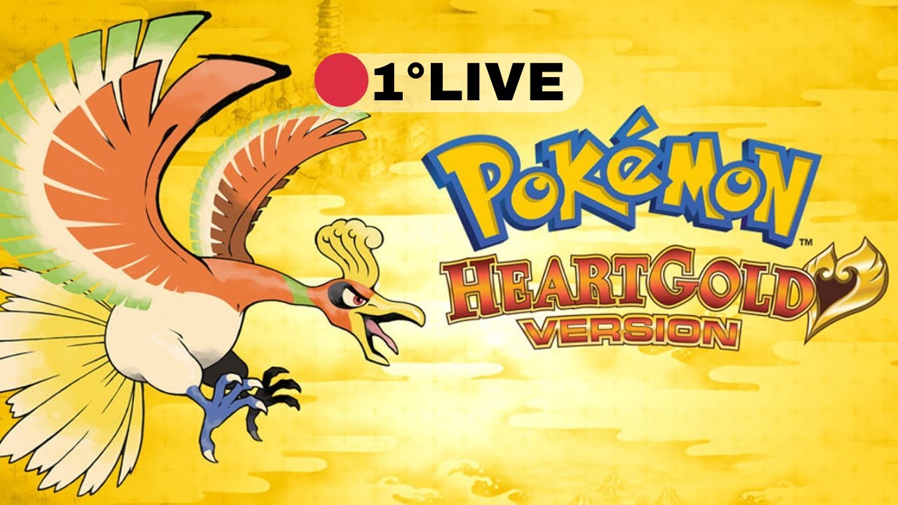 🔴 LIVE | Pokémon HeartGold Ep1: Jogando pela primeira vez!
