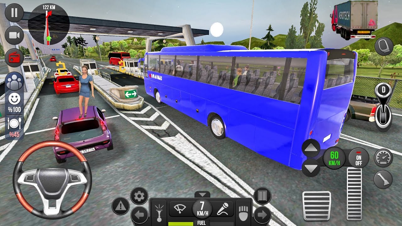 Bus Simulator Ultimate # 7 Поехали во Франкфурт! Геймплей Android
