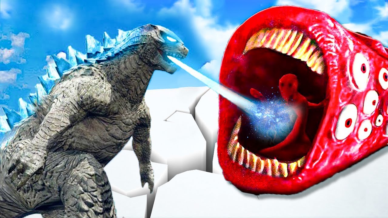 TRAIN EATER vs GODZILLA in GTA 5!