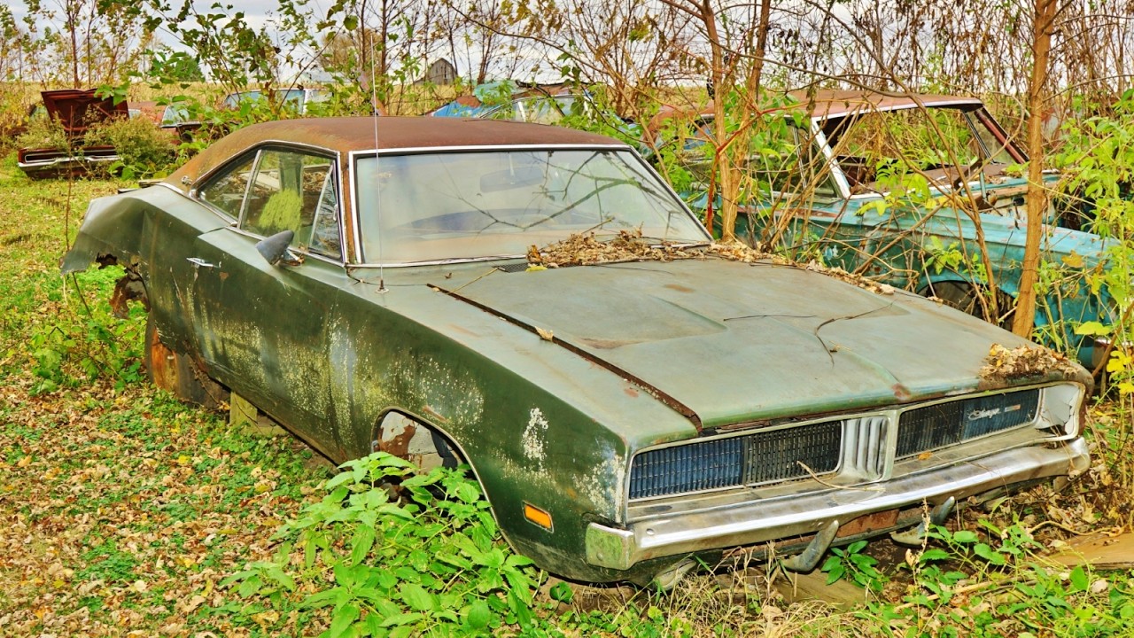 FARM FIELD FULL of Rare Mopars!