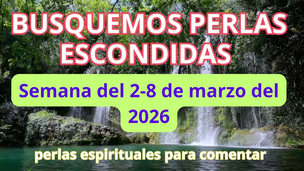 BUSQUEMOS PERLAS ESCONDIDAS.