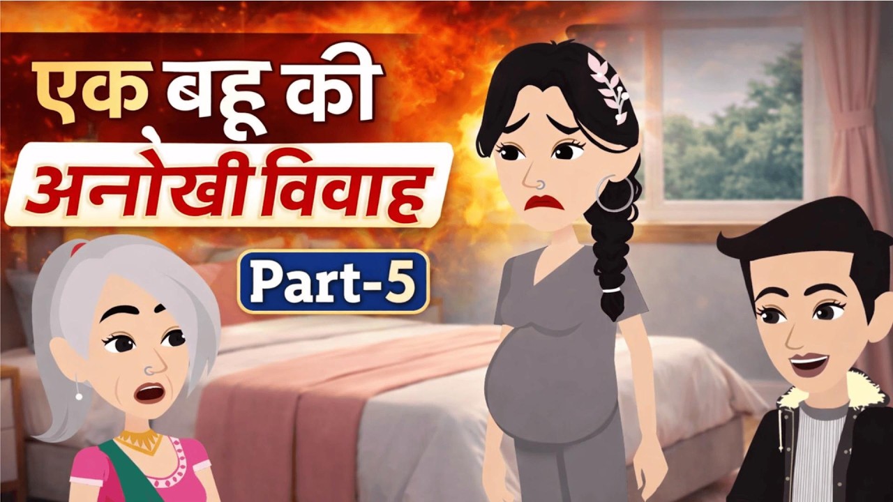 एक बहु की अनोखी विवाह | Part-5 | Hindi  Story | Kahani | Moral Story | Animation In Hindi Story |