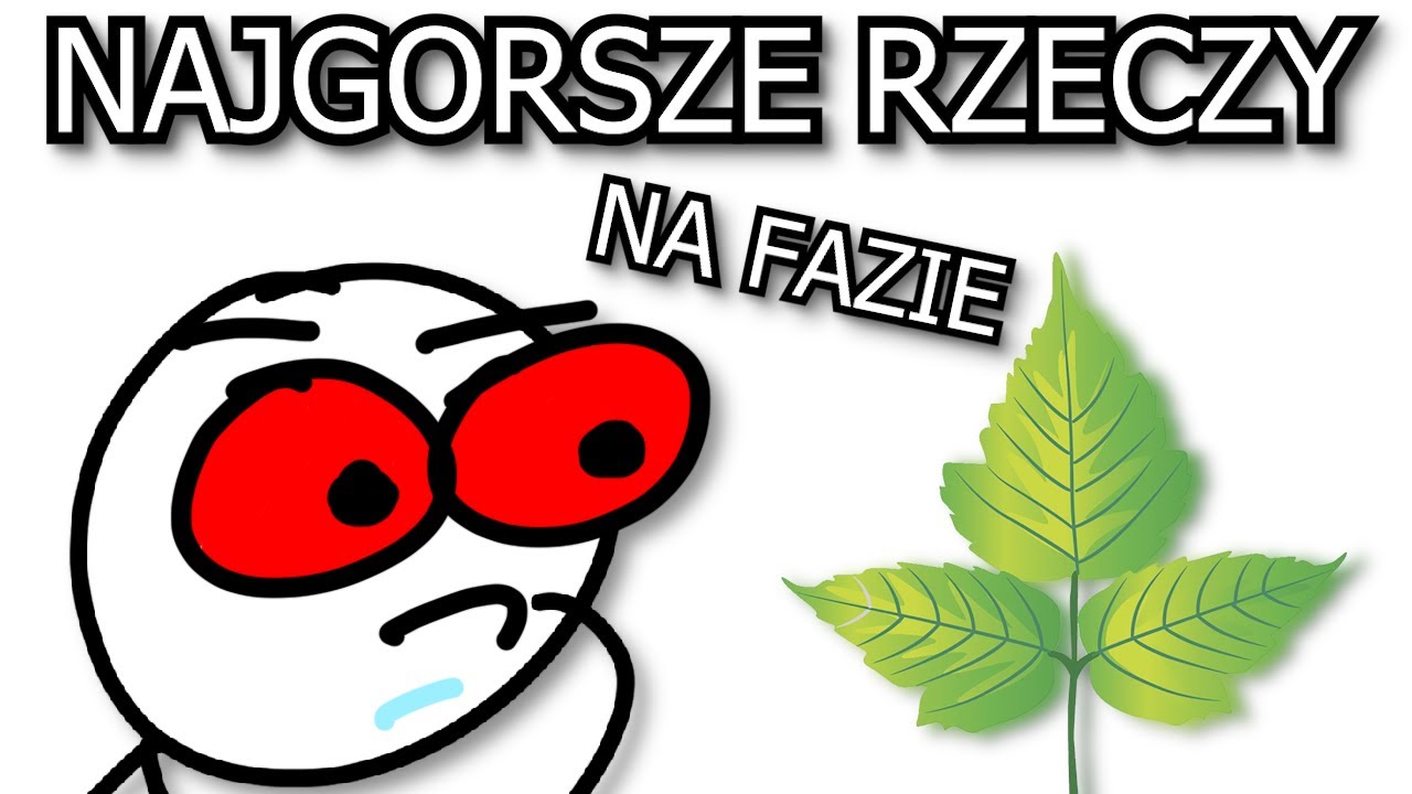 10 najgorszych rzeczy do robienia na fazie 🍃