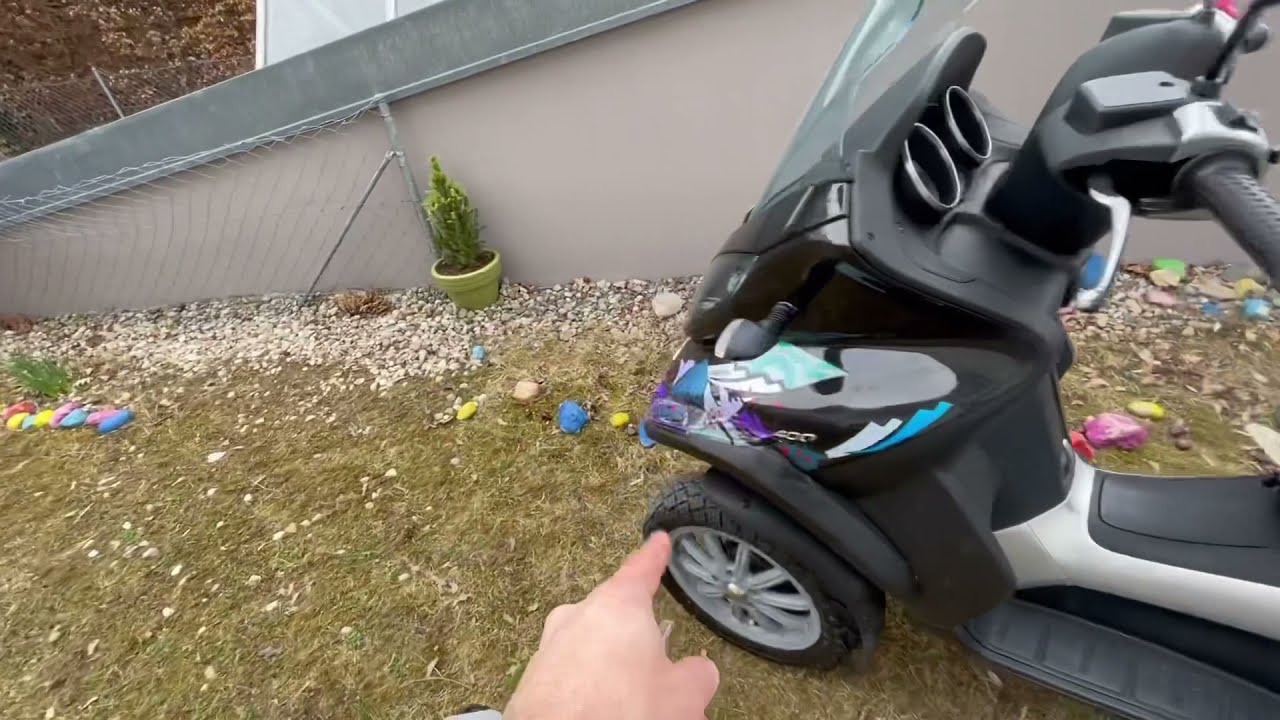 Piaggio MP3 400ie LT Bj.2009 kurze Vorstellung des Trikes von Tamer Abi