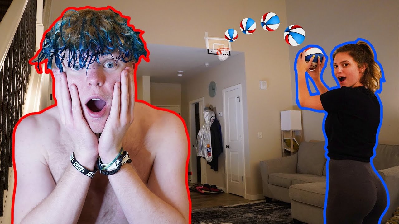 If My Girlfriend Makes The Shot, I'll Dye My Hair!