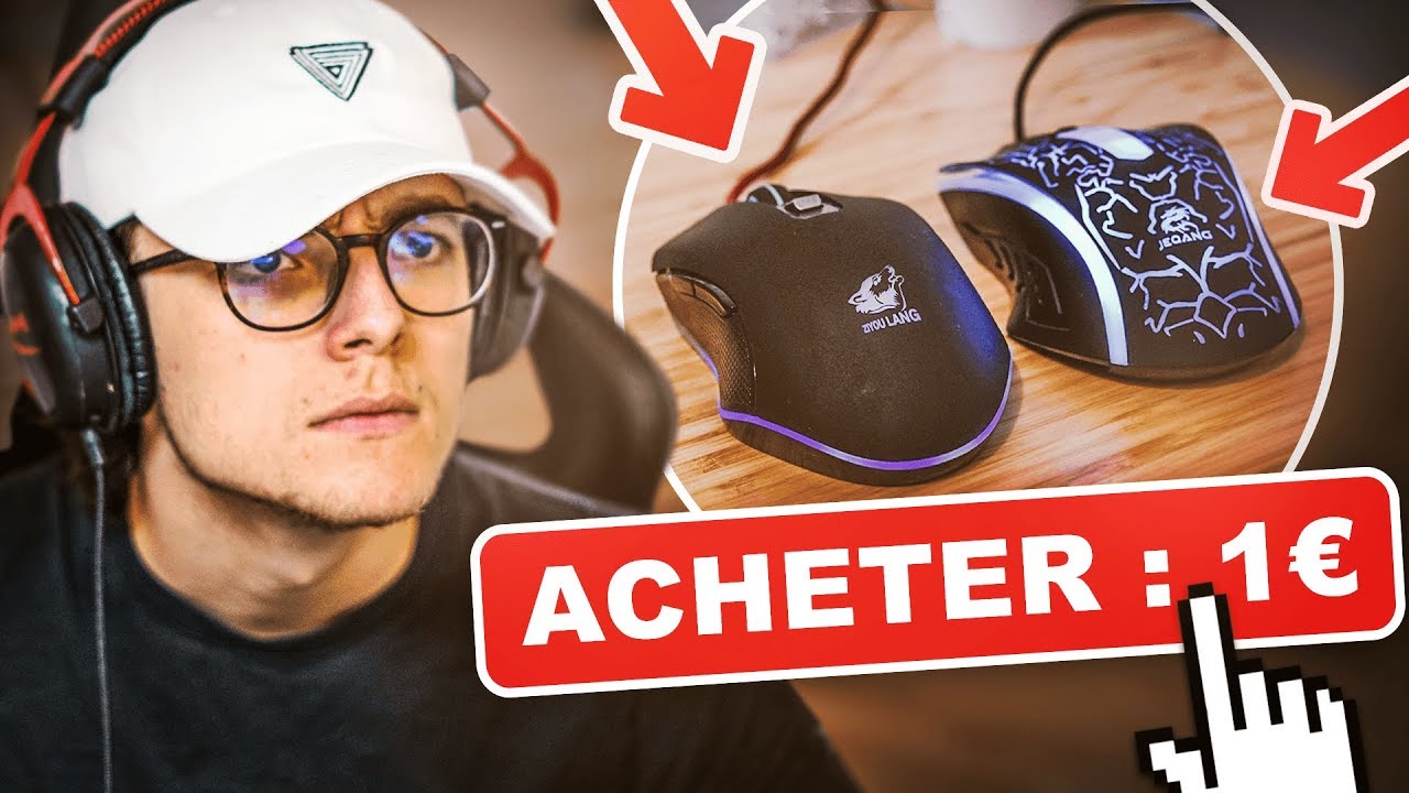 DES SOURIS À 1 EURO POUR JOUER À FORTNITE