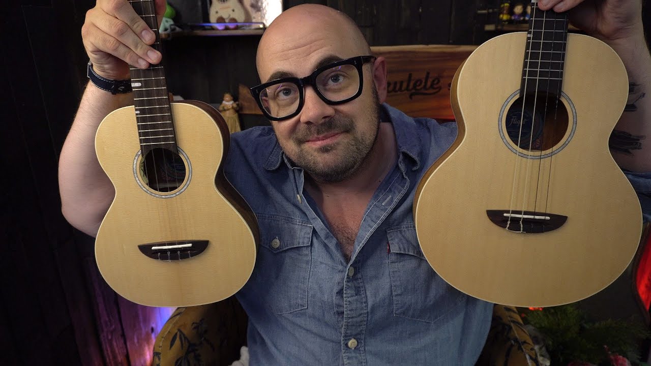 Flight Carabao Lite - Spruce & Mango (Concert/Tenor/Baritone) Ukuleles