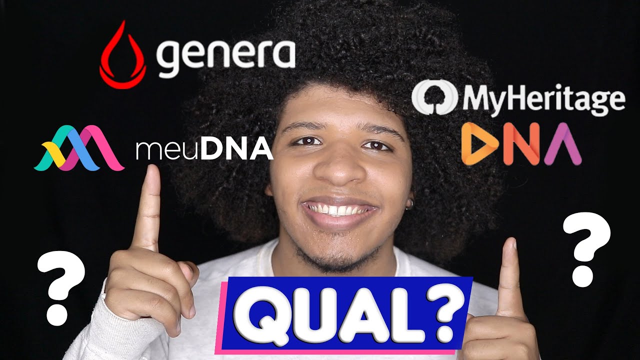 QUAL MELHOR TESTE DE ANCESTRALIDADE DNA? | Qual comprar? | Genera x MyHeritage x meuDNA
