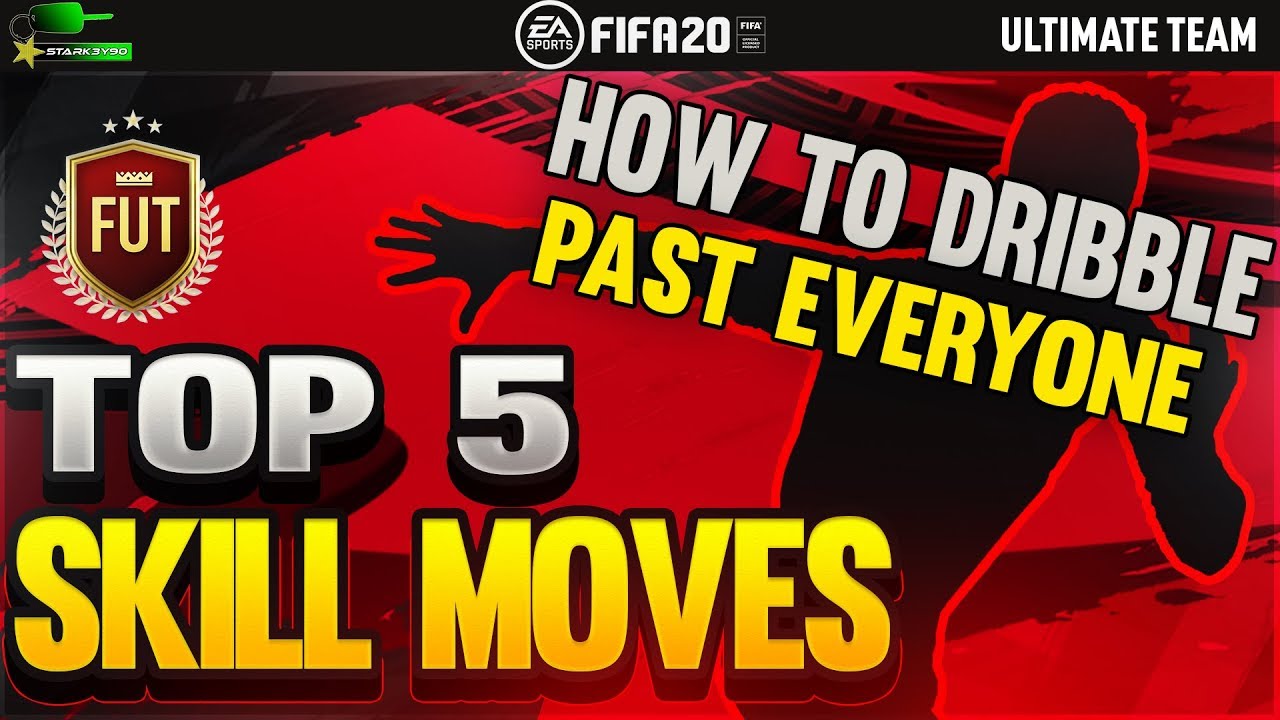 TOP 5 EASY SKILL MOVES TUTORIAL - FIFA 20