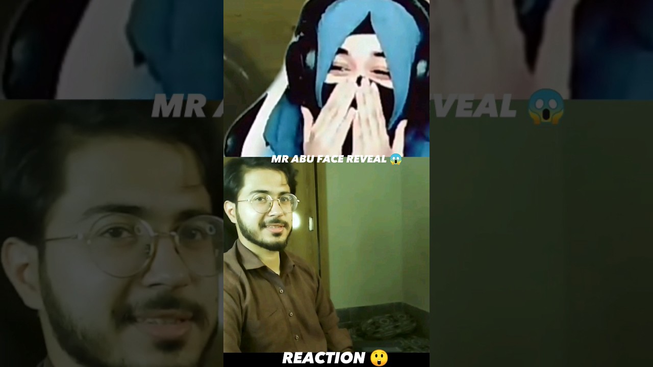 FINALLY MR ABU FACE REVEAL 🥰Live Reaction On Mr Abu Face Reveal
