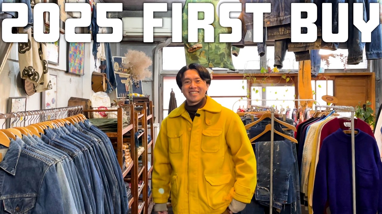 【初売り】知る人ぞ知る”熊本で1番ヴィンテージデニムが揃う古着屋”で初買い!?