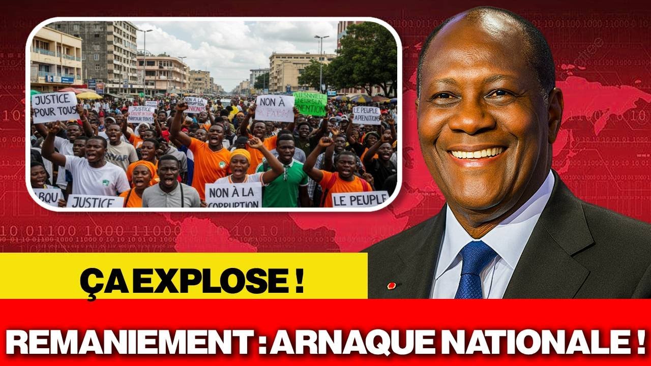 GOUVERNEMENT OUATTARA : MÊMES TÊTES DEPUIS 17 ANS, ÇA SUFFIT !