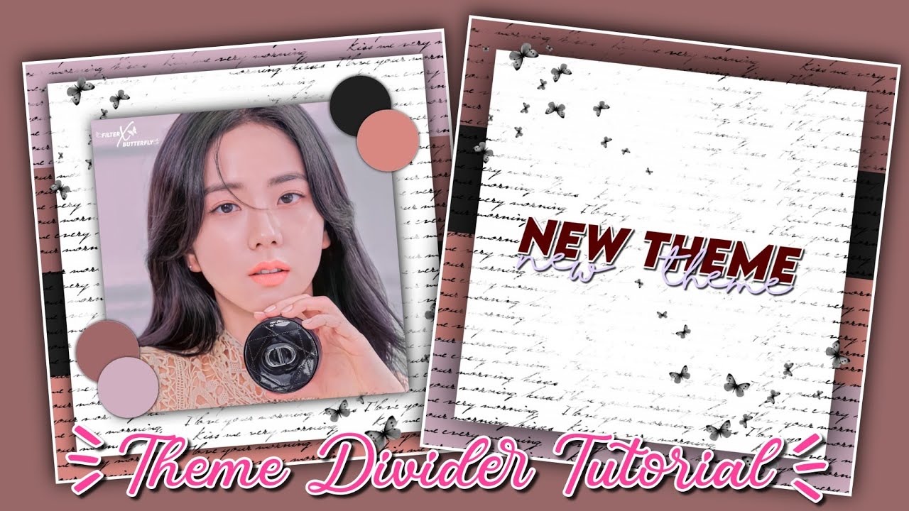 Aesthetic theme divider tutorial for beginners❥