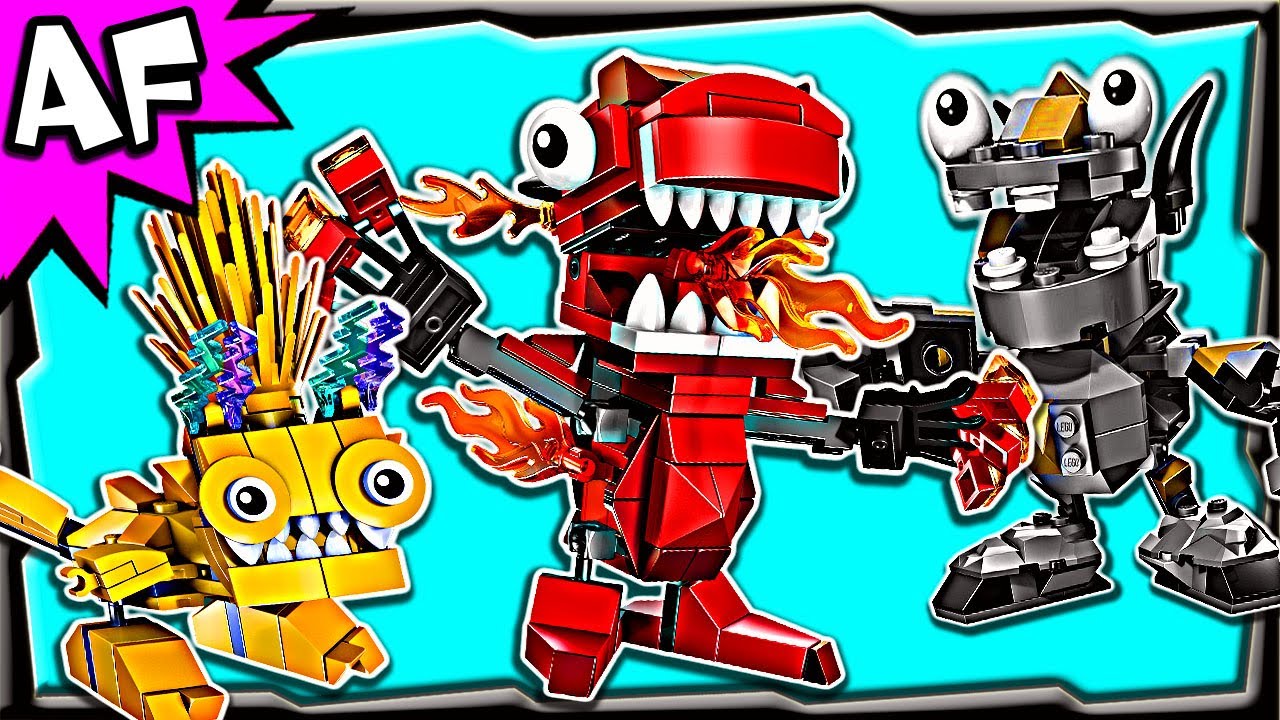 Lego Mixels MAX Series 1: Infernites, Cragsters & Electroids Animated Building Review