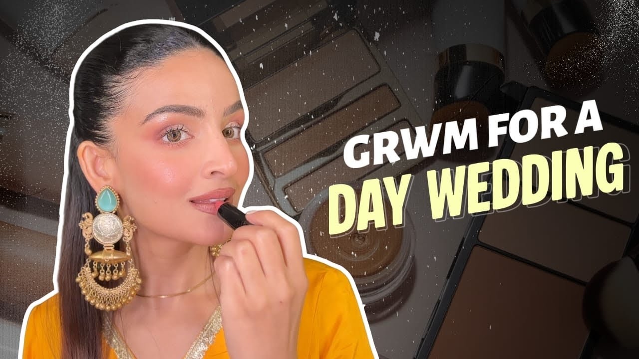 GRWM for a Day Wedding | Beginner Friendly Makeup Tutorial with Affordable Products