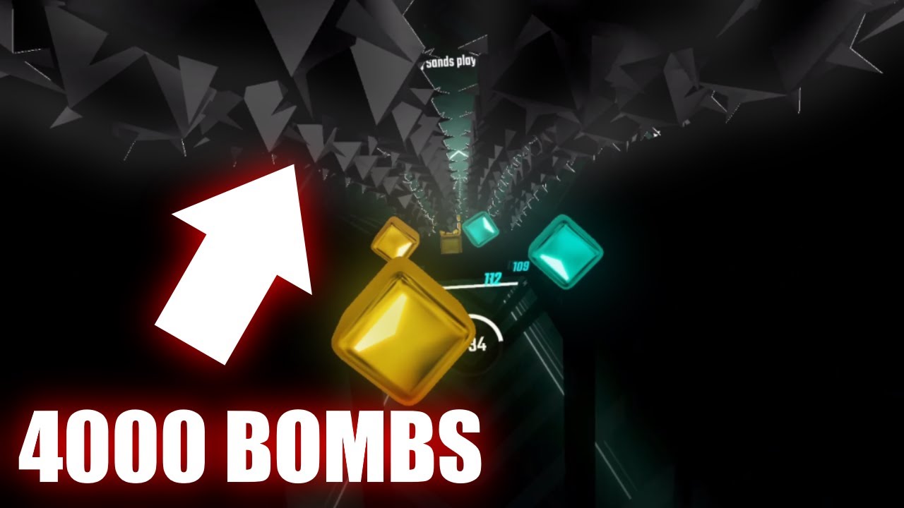 THIS MAP HAS 4000 BOMBS | LeaF - MARENOL | 600pp | First 97% | Beat Saber Expert+