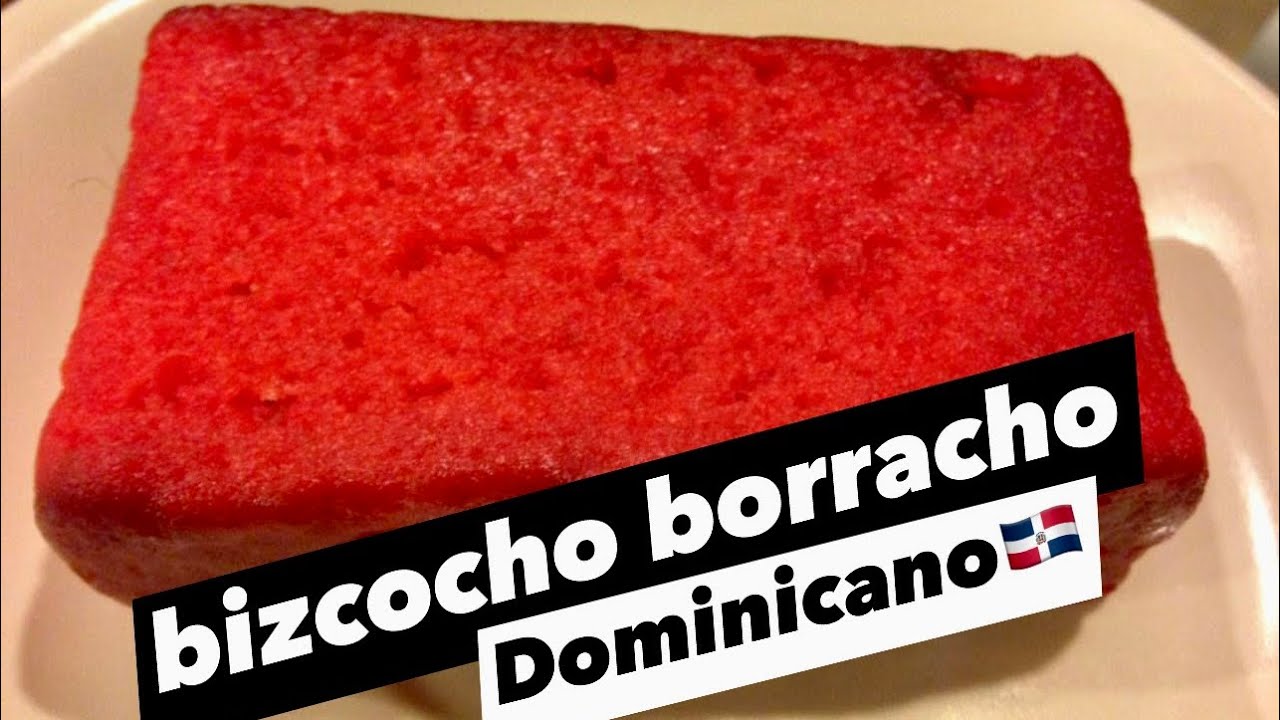 Como hacer bizcocho borracho dominicano como se hace al estilo dionnis en la cocina