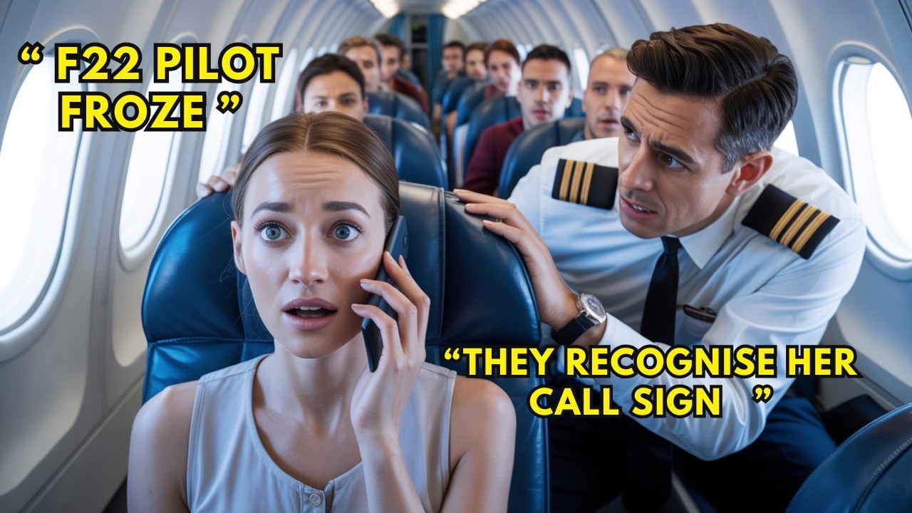 Quiet Passenger Spoke Once—Two F-22 Pilots Heard Her Call and Froze