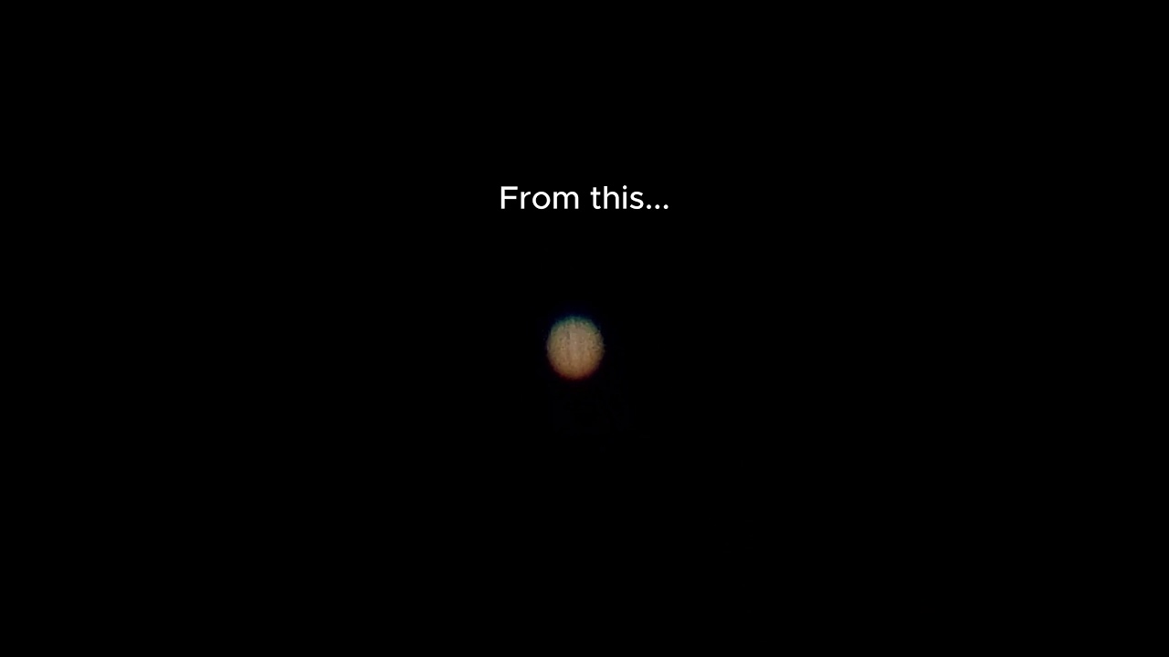 778,000,000 km away. Captured from my balcony.&euro;250 telescope. #jupiter #universe #stargazing