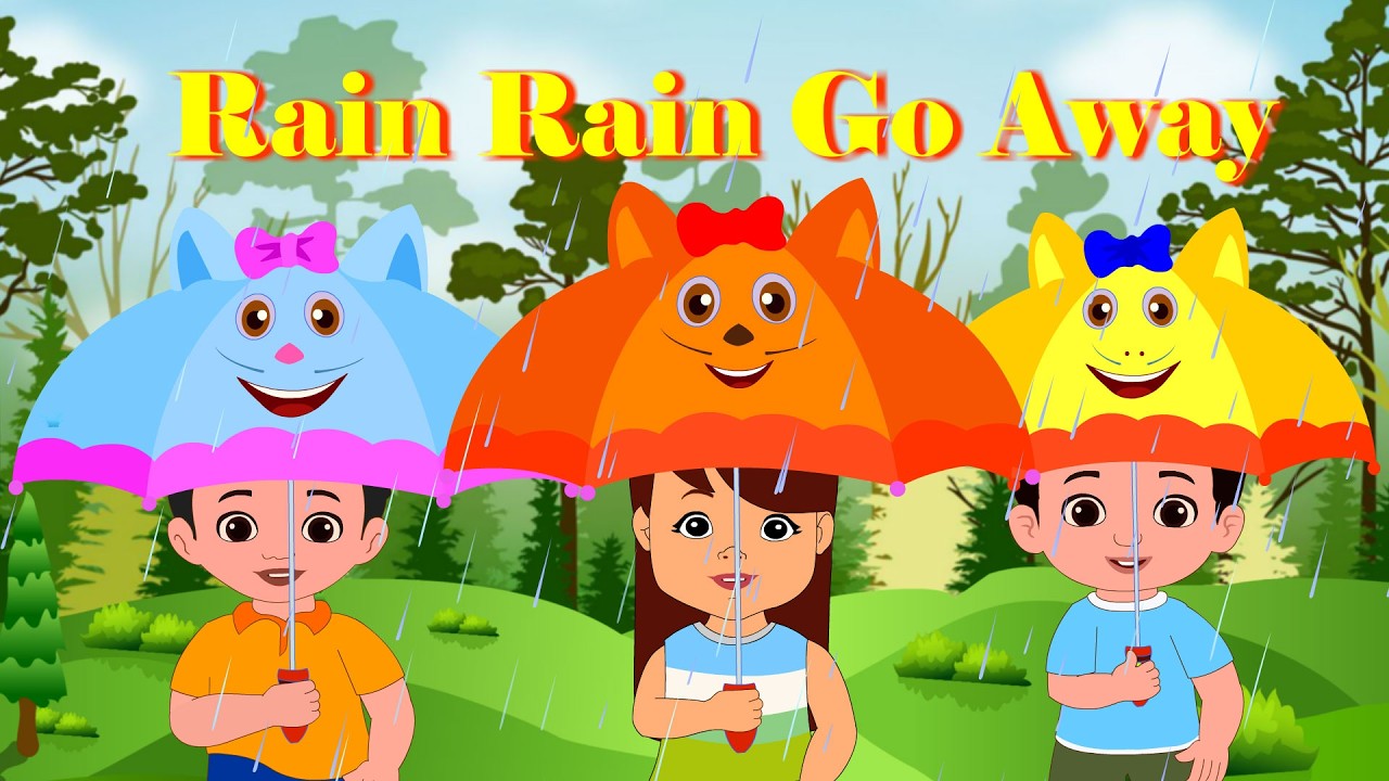 🌧️ Rain Rain Go Away – Nursery Rhymes & Kids Songs ☀️