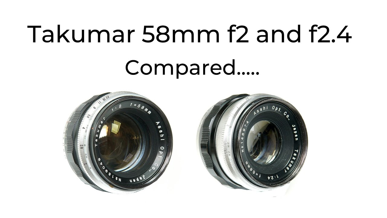 Сравнение Takumar 58mm f2 и f2.4. Два моих любимых винтажных объектива (Sonnar и Heliar).