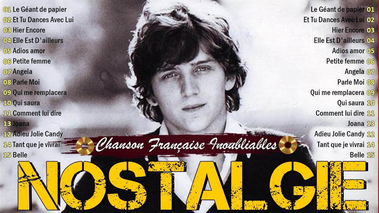 Chanson Française Romantique Éternelle🌹Art Sullivan, Joe Dassin, C. Jérôme, Claude Barzotti -Paroles