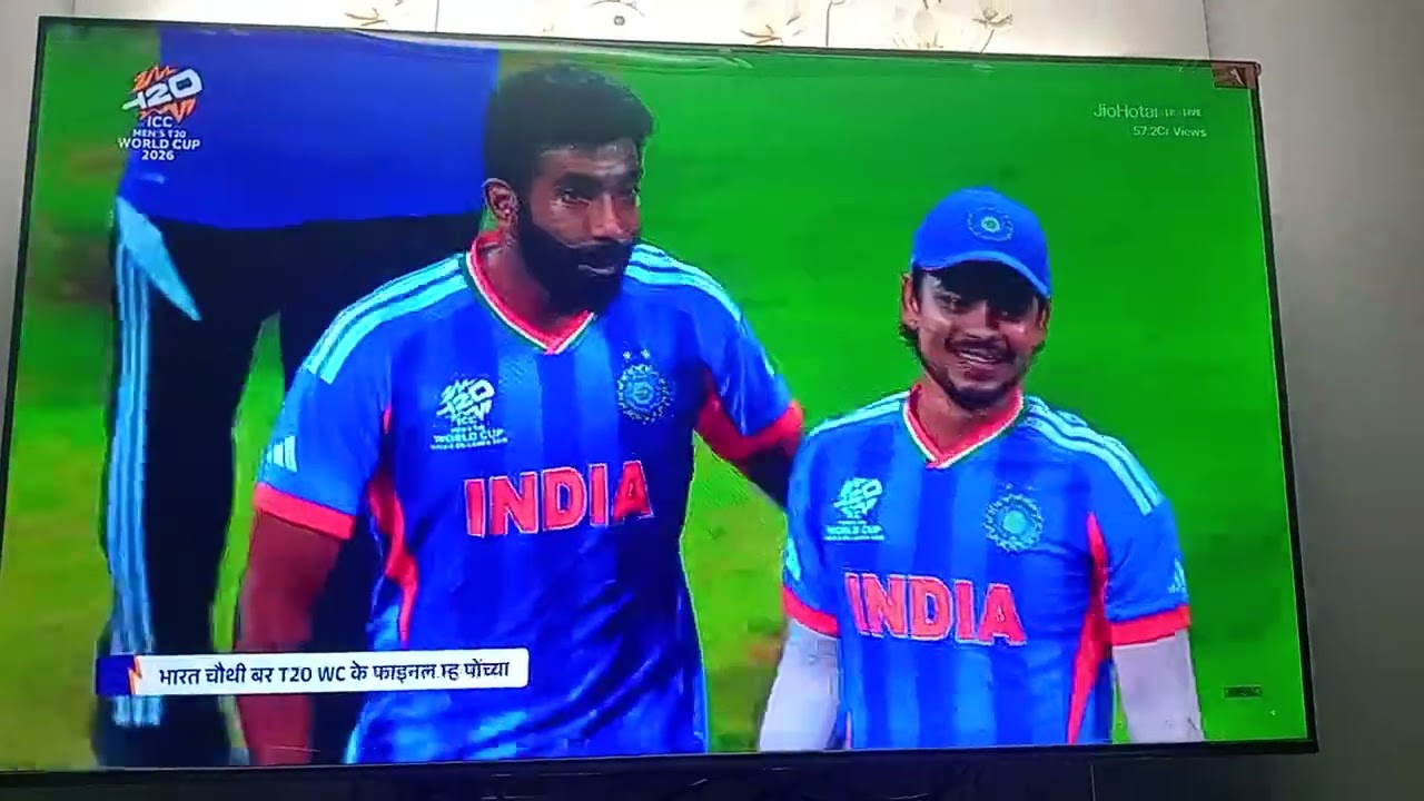 India England semi final 5th March 2026 india won 