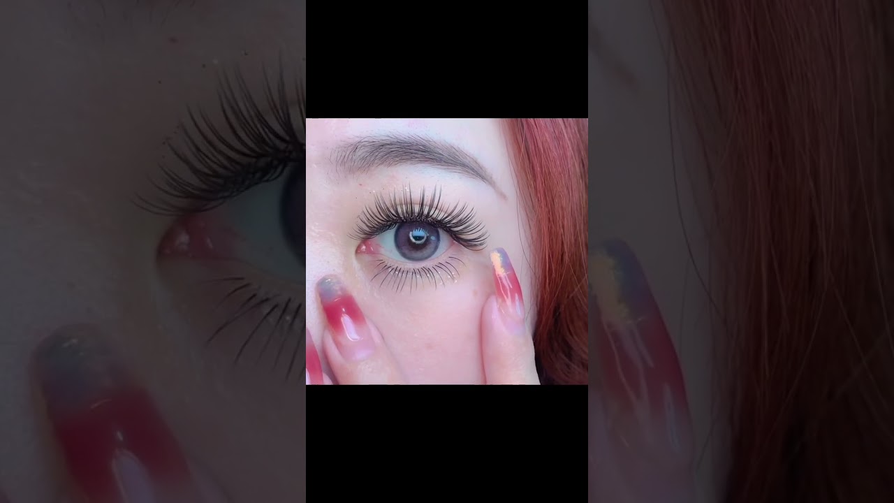 Customer show about Lashtalk ellipse flat lashes. 0.15mm C curl 9-13mm⬆️ #lashtalk #flatlashes