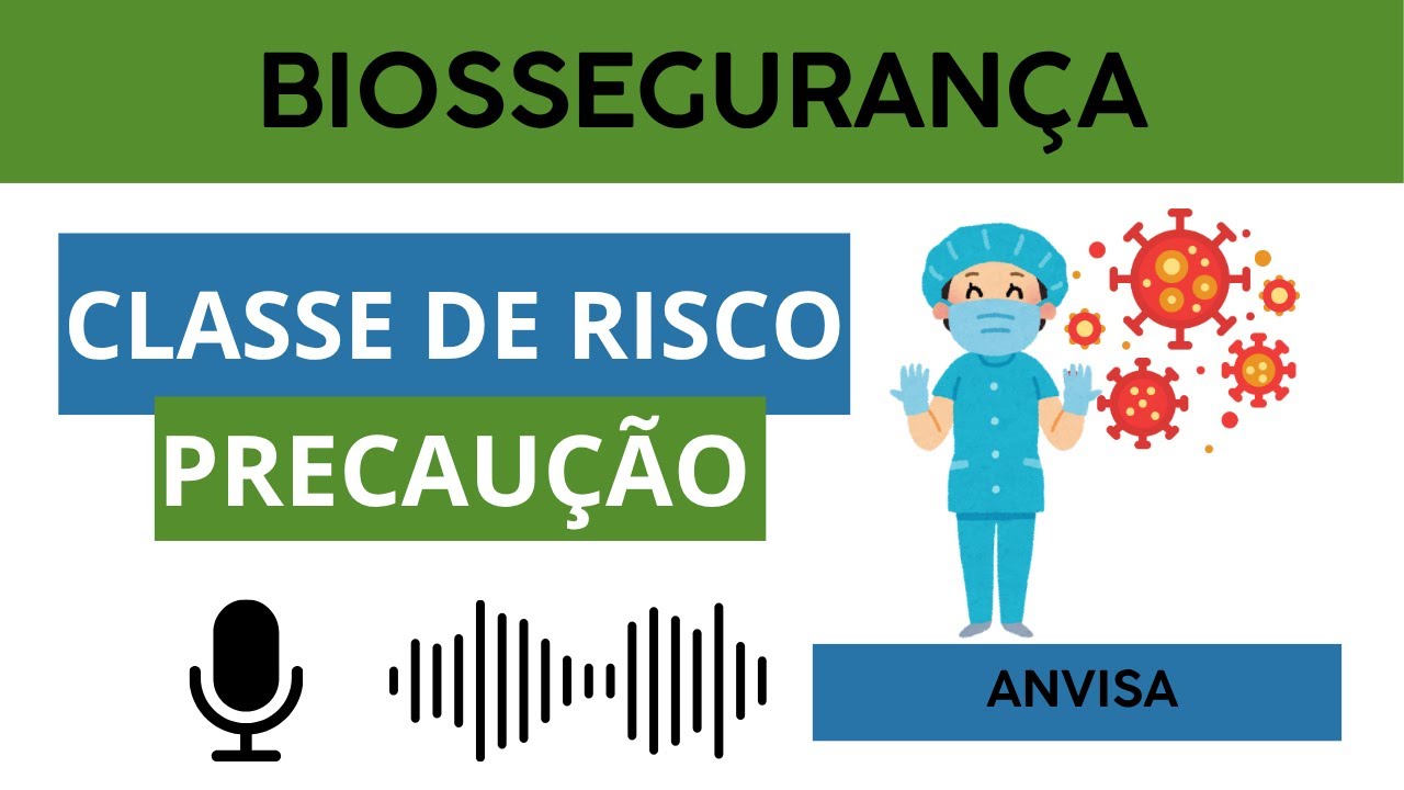 Classe de Risco e Tipos de Precaução | Biossegurança