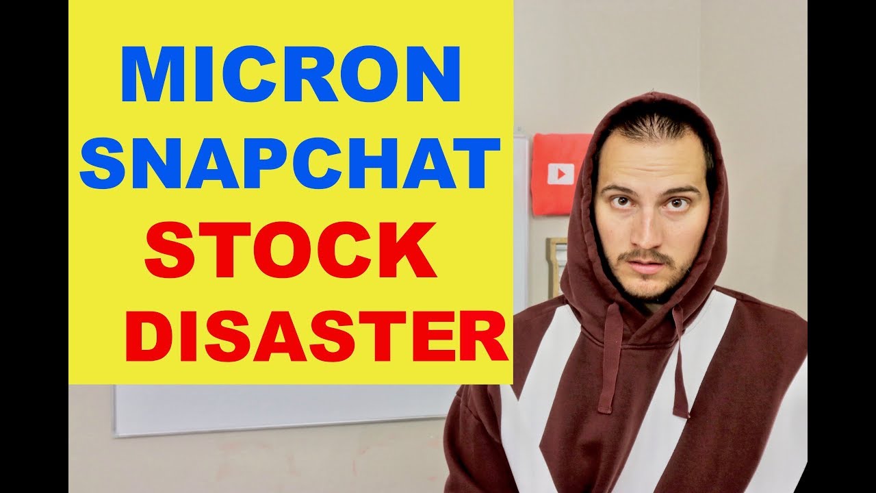MICRON AND SNAPCHAT CONTINUE STOCK CRASH. GAME OVER?